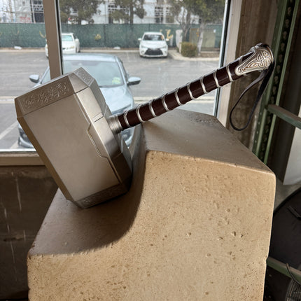 Thor Hammer Mjolnir on Base 1:1 Life Size Pre-Owned Statue