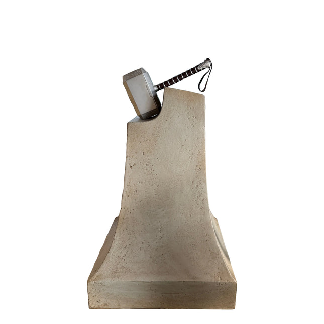 Thor Hammer Mjolnir on Base 1:1 Life Size Pre-Owned Statue LM Treasures - P