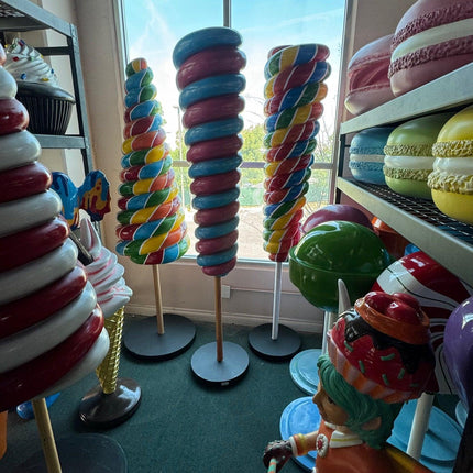 Large Twister Lollipop Over Sized Statue - LM Treasures 