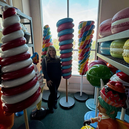 Large Twister Lollipop Over Sized Statue - LM Treasures 