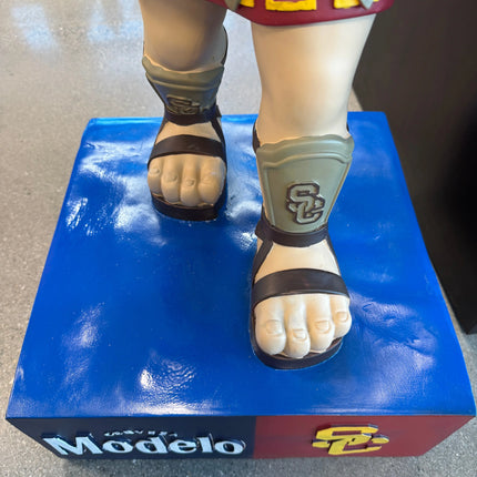 Pre-Owned Rare USC Trojan Modelo Bobblehead Statue