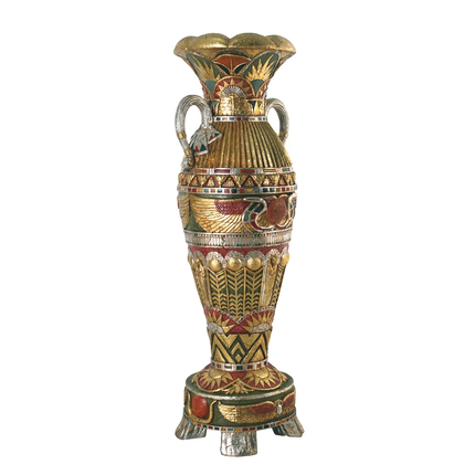 Large Egyptian Vase Statue LM Treasures - H