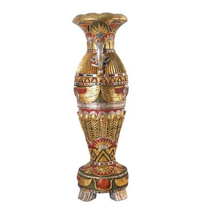 Large Egyptian Vase Statue LM Treasures - H