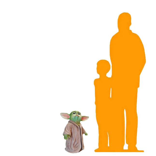 Baby Master Warrior Small Statue LM Treasures - A