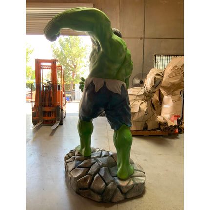 Angry Green Man Super Hero Life Size Statue - LM Treasures 
