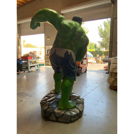 Angry Green Man Super Hero Life Size Statue - LM Treasures 