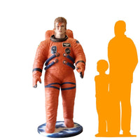 Starguy Astronaut In Orange Life Size Statue - LM Treasures 