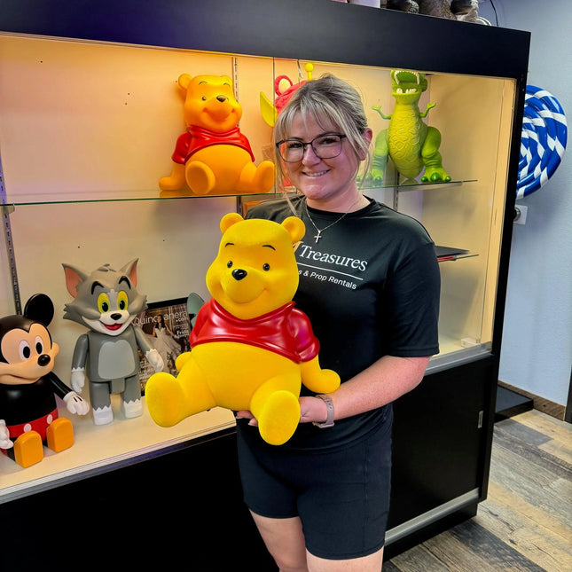 Velvet Winnie The Pooh Special Edition Piggy Bank Statue LM Treasures - BK