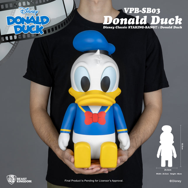 Classic Donald Duck Piggy Bank Statue