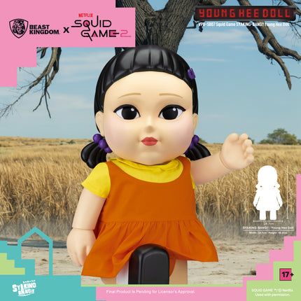 Squid Games Young Hee Doll Piggy Bank Statue