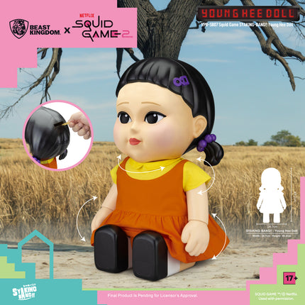 Squid Games Young Hee Doll Piggy Bank Statue