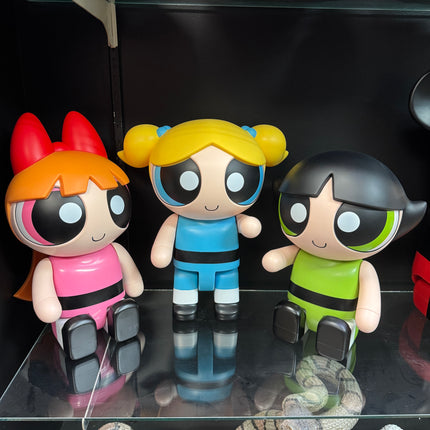 The Powerpuff Girls Blossom Piggy Bank Statue