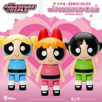 The Powerpuff Girls Bubbles Piggy Bank Statue