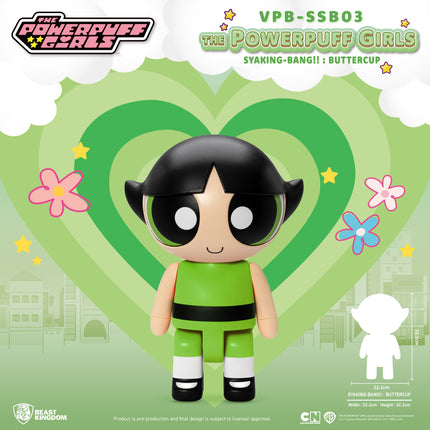 The Powerpuff Girls Buttercup Piggy Bank Statue