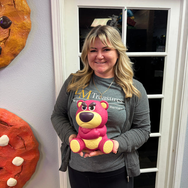 Toy Story 3 Lotso Small Piggy Bank Statue LM Treasures - BK