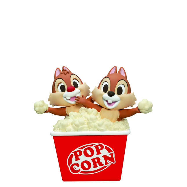 Disney Chip 'n Dale Small Piggy Bank Statue LM Treasures - BK