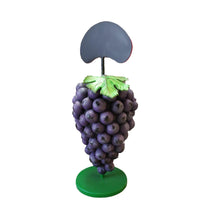 Purple Grapes Over Size Statue With Menu Board - LM Treasures 