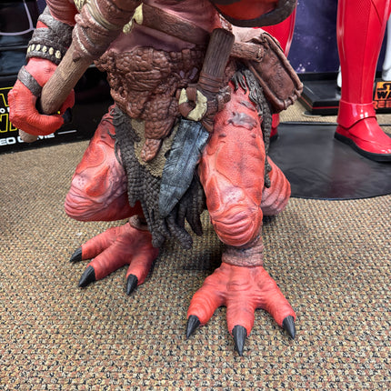 Pathfinder Kobold Red Life Size Statue