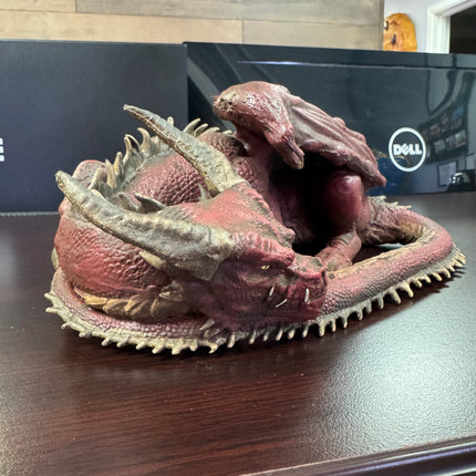 Dungeons and Dragons Red Pseudodragon Table Top Statue