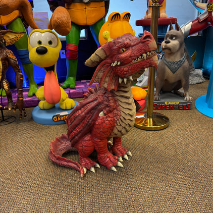 Dungeons and Dragons Red Dragon Wyrmling Statue