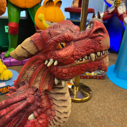 Dungeons and Dragons Red Dragon Wyrmling Statue