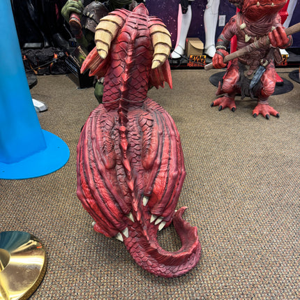 Dungeons and Dragons Red Dragon Wyrmling Statue