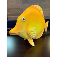 Yellow Tang Fish Statue - LM Treasures 
