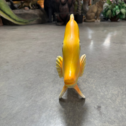 Yellow Tang Fish Statue