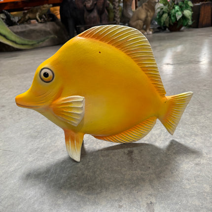 Yellow Tang Fish Statue