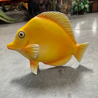 Yellow Tang Fish Statue