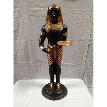 Egyptian Servant King Wine Holder Small Statue - LM Treasures 
