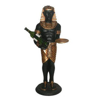 Egyptian Servant King Wine Holder Small Statue - LM Treasures 