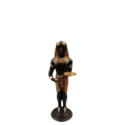 Egyptian Servant King Wine Holder Small Statue - LM Treasures 