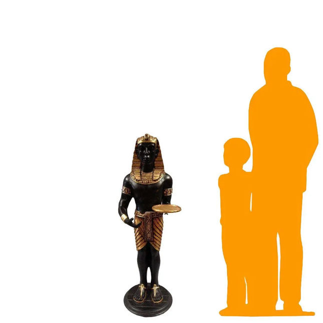 Egyptian Servant King Wine Holder Small Statue LM Treasures - H