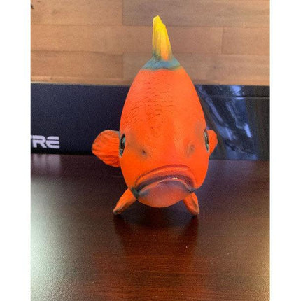 Red Striped Fish Statue - LM Treasures 