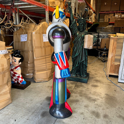 Space Robot Zorg Life Size Statue