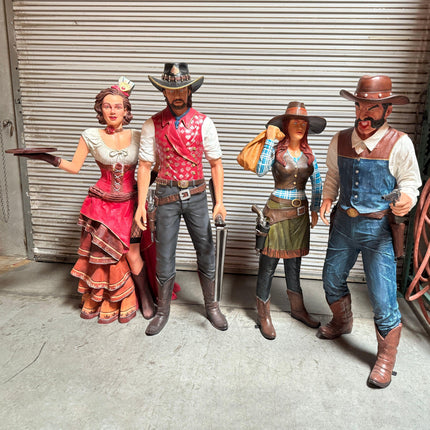 Cowboy Gunslinger Jesse Life Size Statue
