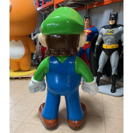 Large Green Jumper Boy Over Sized Statue - LM Treasures 