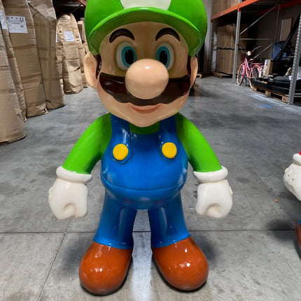 Small Green Jumper Boy Over Sized Statue - LM Treasures 
