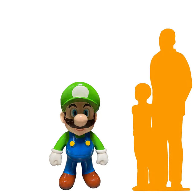 Small Green Jumper Boy Over Sized Statue - LM Treasures 