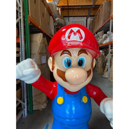 Large Jumper Boy Hand Up Over Sized Statue - LM Treasures 