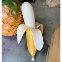 Banana Peeling Over Sized Statue - LM Treasures 