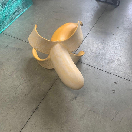 Banana Peeling Over Sized Statue - LM Treasures 