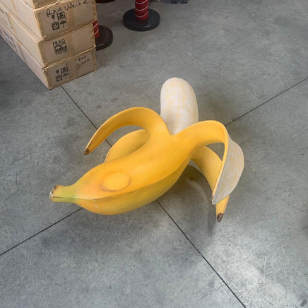 Banana Peeling Over Sized Statue - LM Treasures 