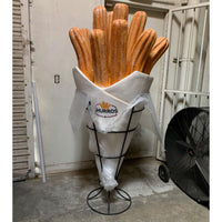 Churros On Stand Over Sized Statue - LM Treasures 