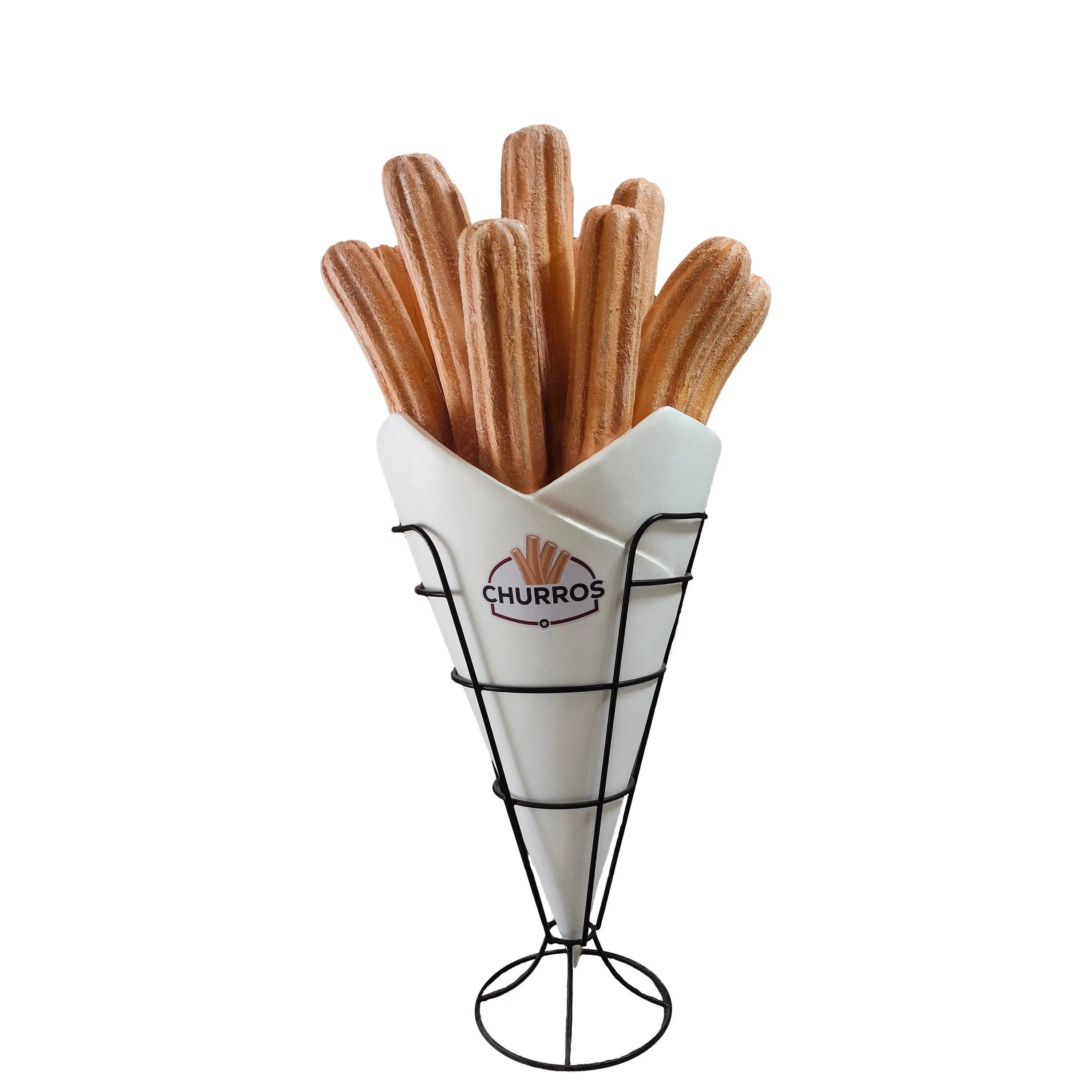 Churros Risers Churros On Stand Over Sized Dessert Food Sweets Statue – LM Treasures