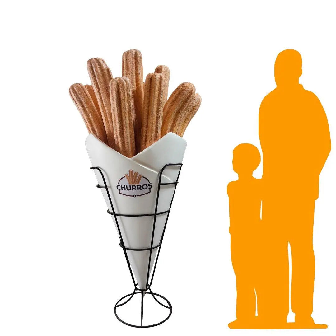 Churros Risers Churros On Stand Over Sized Food Statue | LM Treasures – LM Treasures