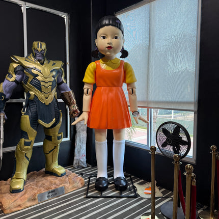 Spirit Halloween Squid Game Young Hee Doll 9.5 ft Statue - LM Treasures