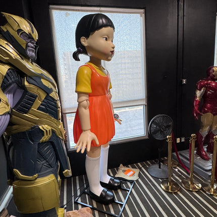 Spirit Halloween Squid Game Young Hee Doll 9.5 ft Statue - LM Treasures