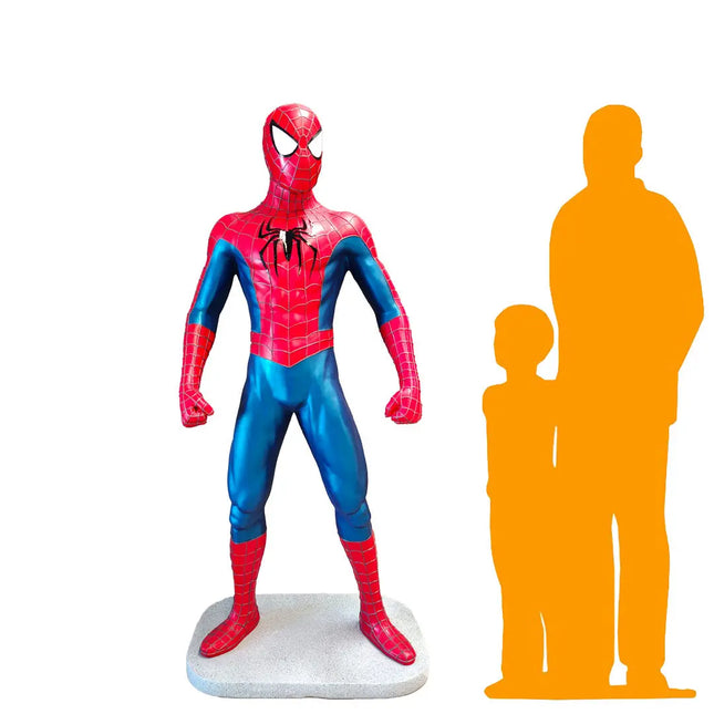 Sticky Superhero Standing Life Size Statue LM Treasures - A